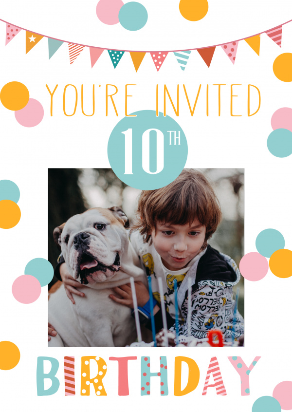 You're invited 10th birthday