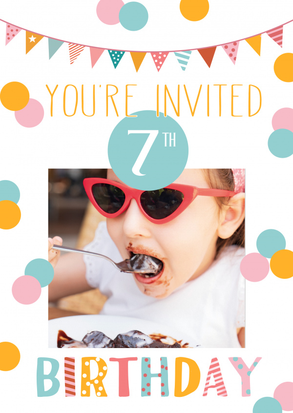 You're invited 7th birthday