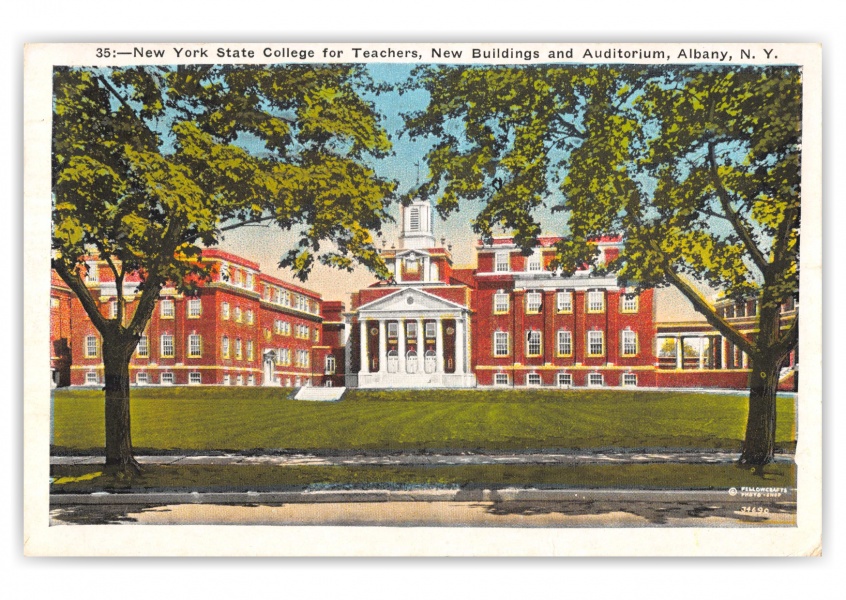 Albany, New York, State College for Teachers, New Building and Auditorium