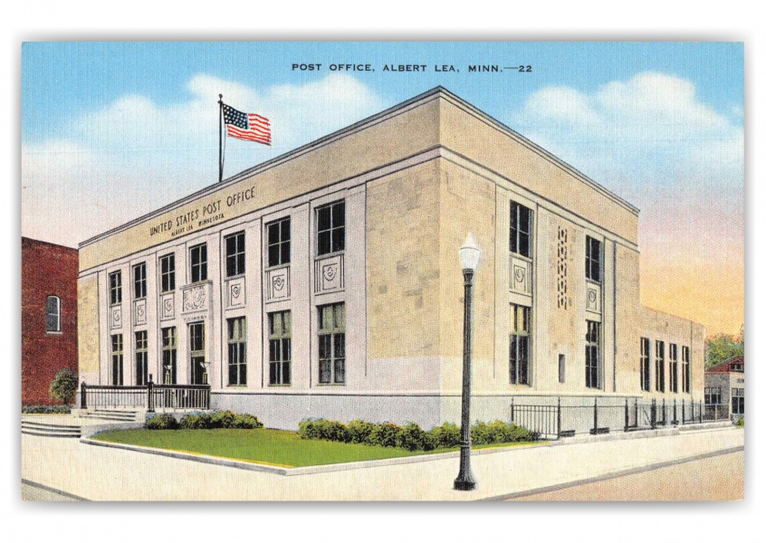 Albert Lea Minnesota Post Office