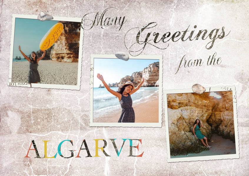 Many greetings from the Algarve 