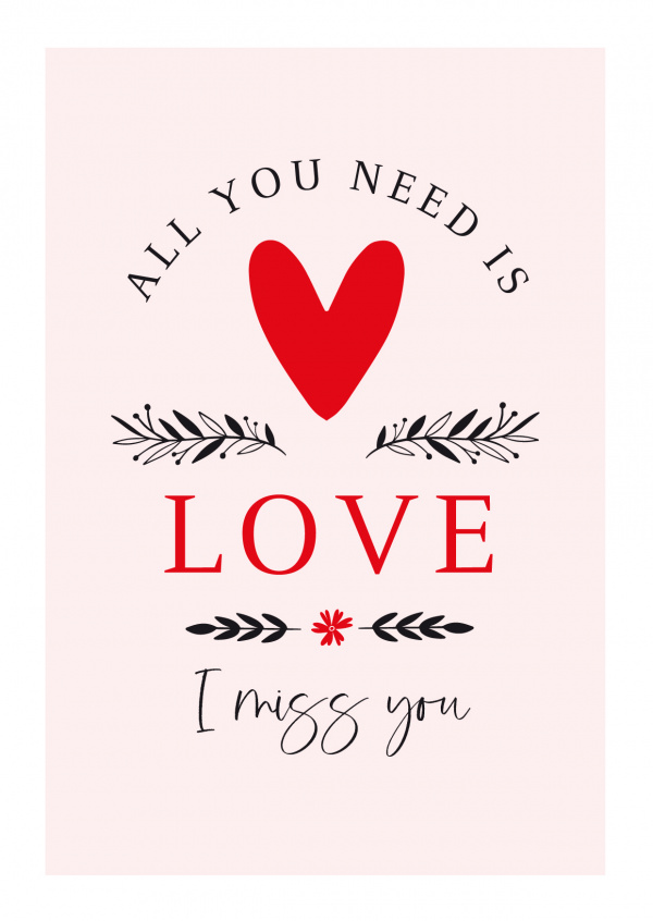 All you need is love