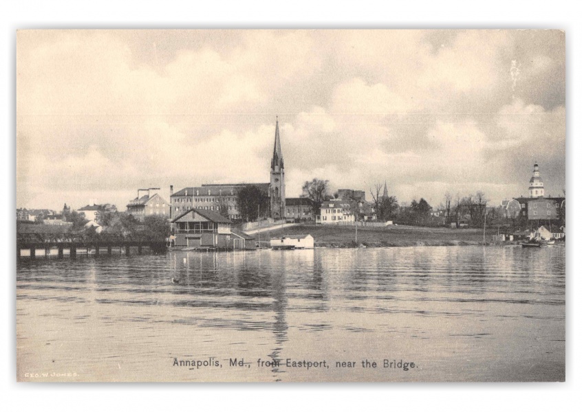 Annapolis Maryland from Eastport near the Bridge