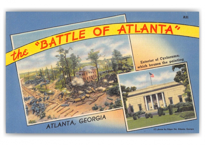 Atlanta Georgia Battle of Atlanta Cyclorama Exterior