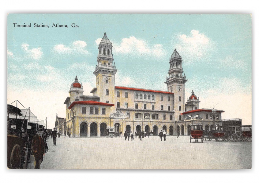 Atlanta Georgia Terminal Station Front View