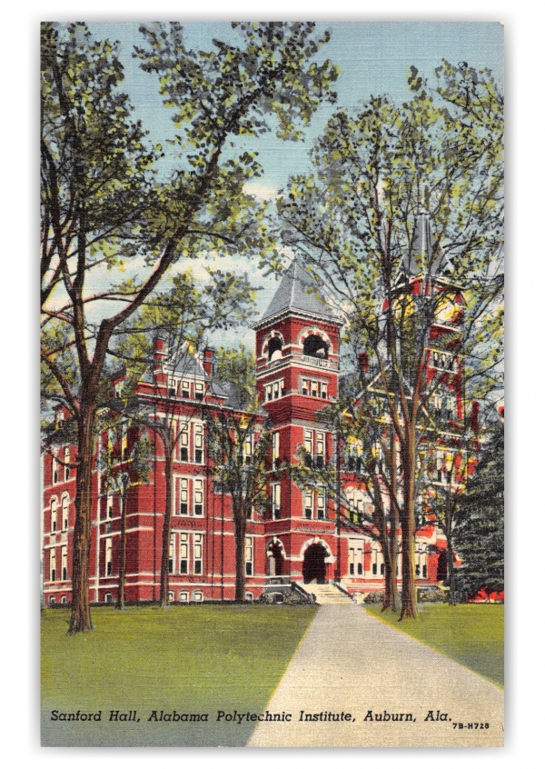 Auburn, Alabama, Sanford Hall, Alabama Polytechnic Institute