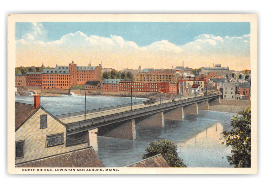 Auburn, maine, North Bridge