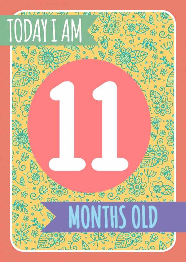 11 Months | Baby & Family Cards 👶👪 | Send real postcards online