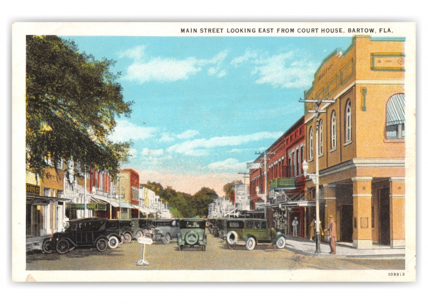 Bartow, Florida, Main Street looking east