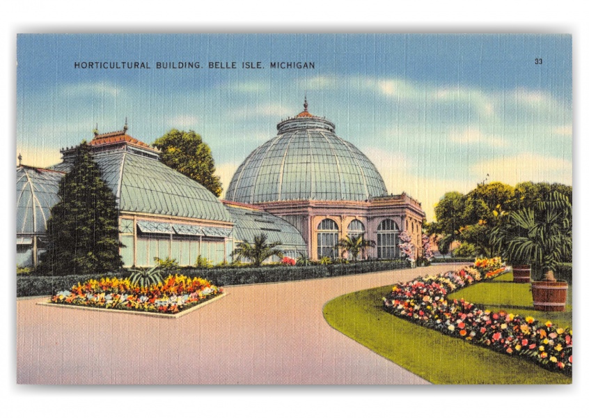 Belle Isle, Michigan, Horticultural Building