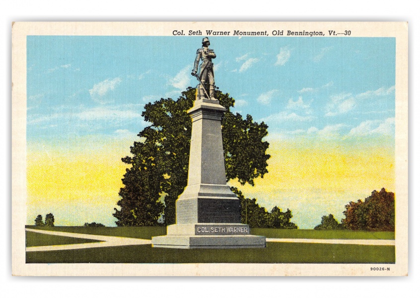 Bennington, Vermont, Col. Seth Warner Monument