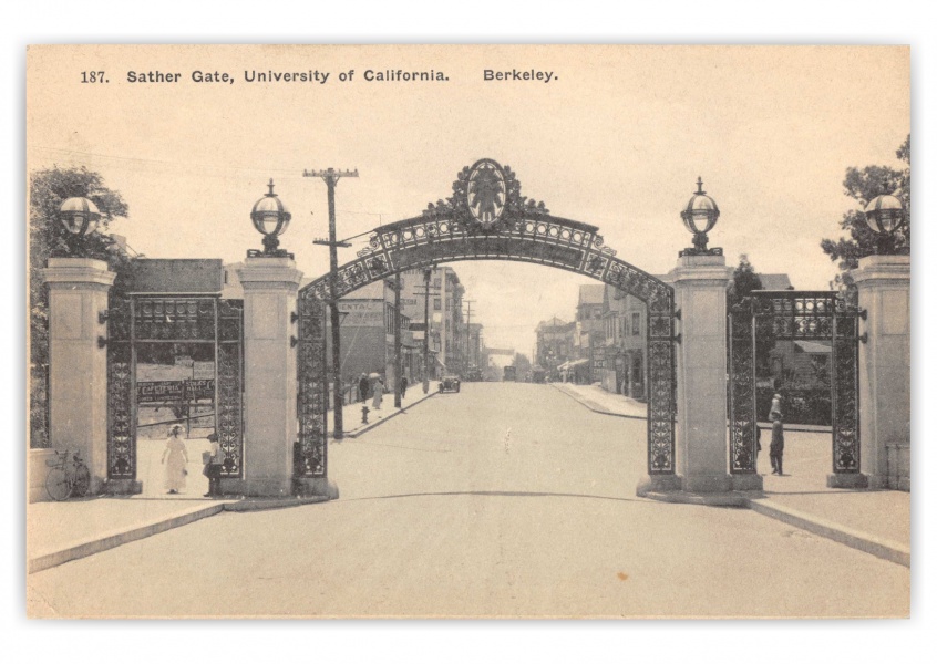 Berkeley, California, Sather gate, University of California