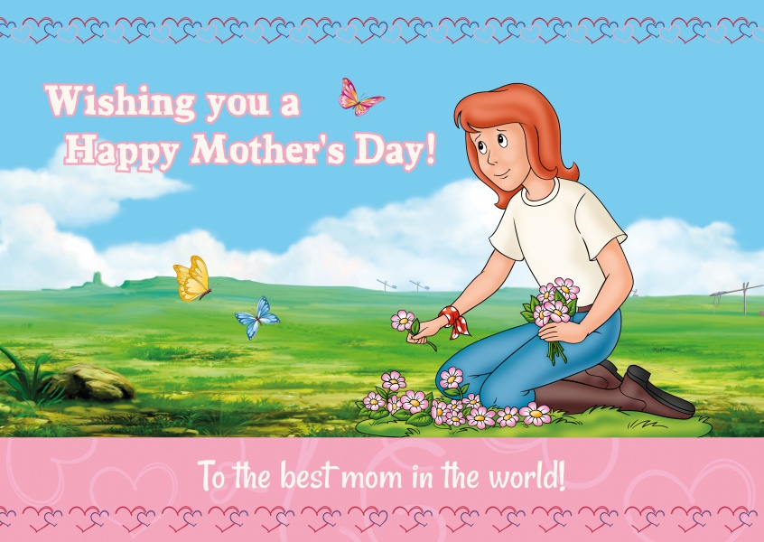 Wishing You A Happy Mother S Day Mother S Day Cards Send Real Postcards Online
