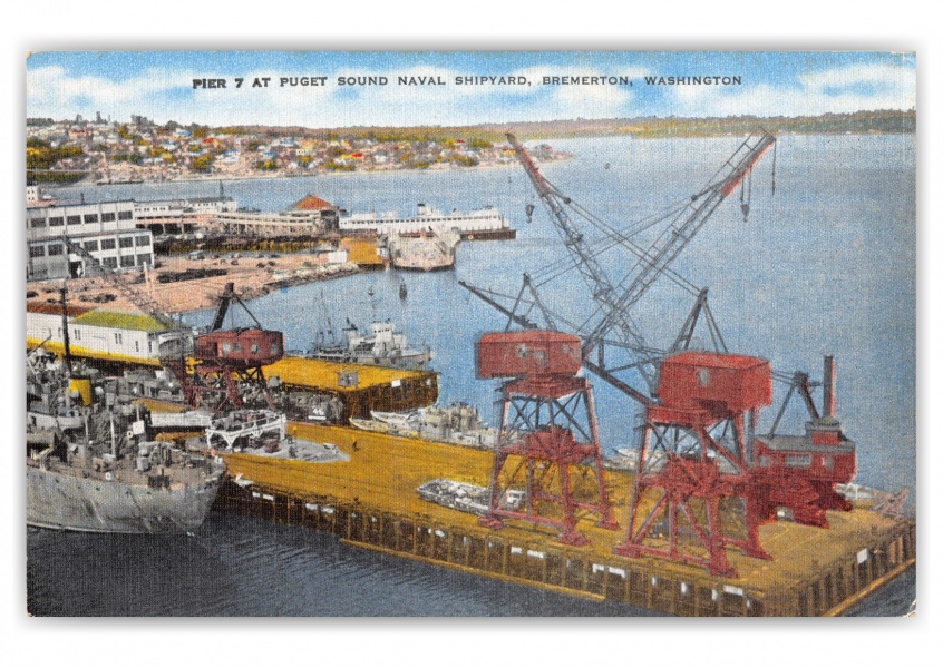 Bremerton, Washington, Puge Sound Naval Shipyard