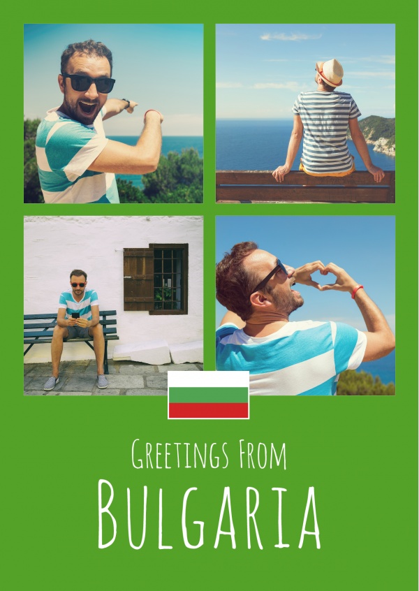 cartolina Saluti da Bulgaria
