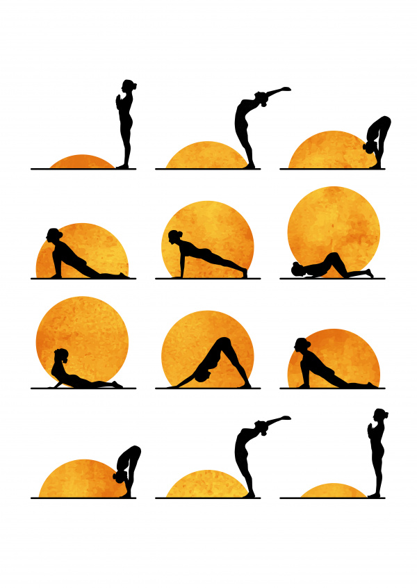 Kubistika Yoga sun