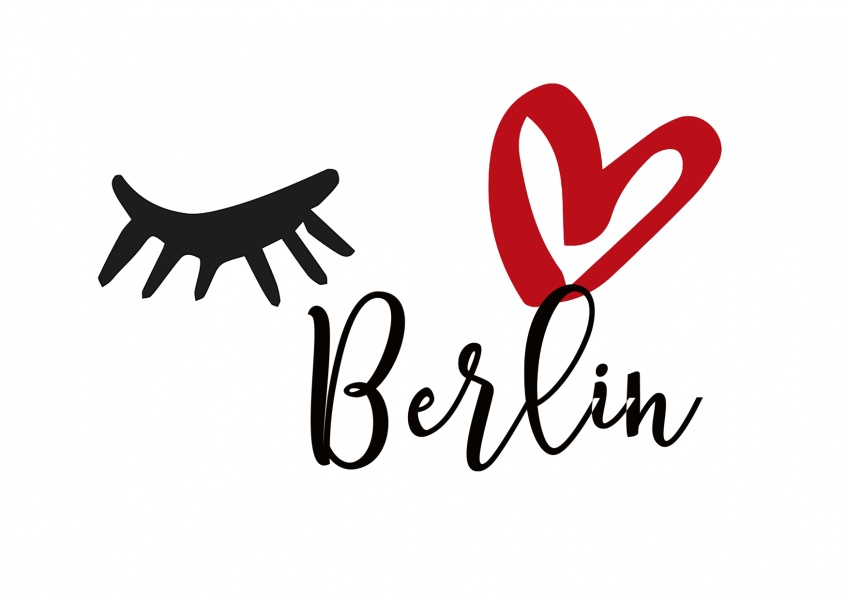 ilustração Olho-amor Berlim