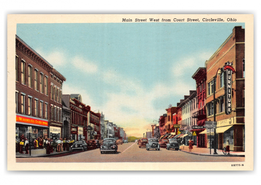 Circleville, Ohio, Main Street west from Court 
