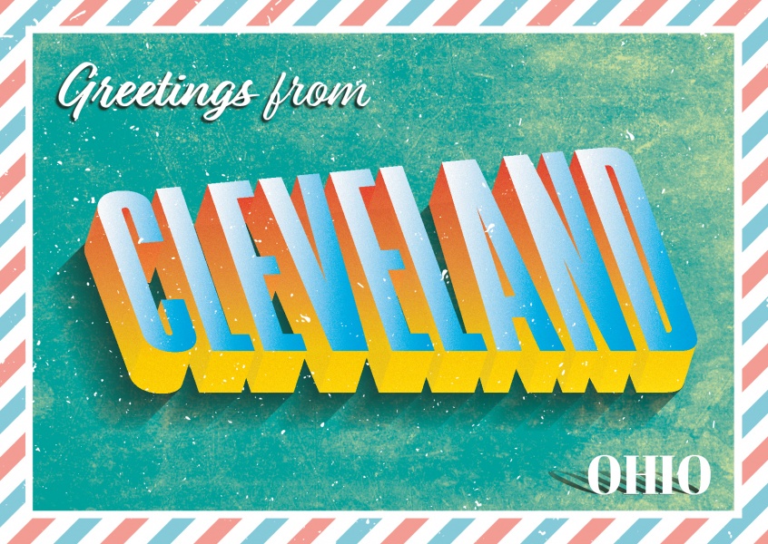 Vintage postcard Cleveland, Ohio