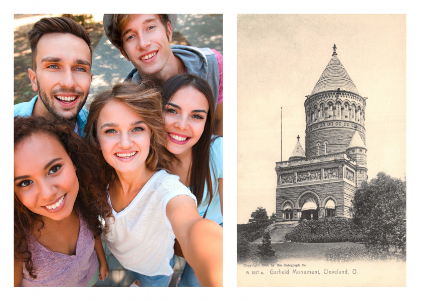 Cleveland, ohio, Garfield Monument