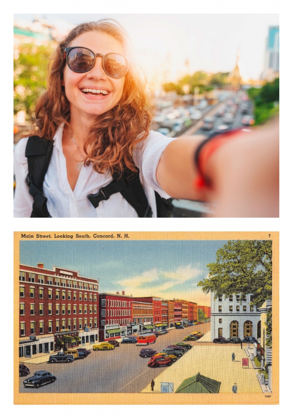 Concord, New Hampshire, Main Street looking south