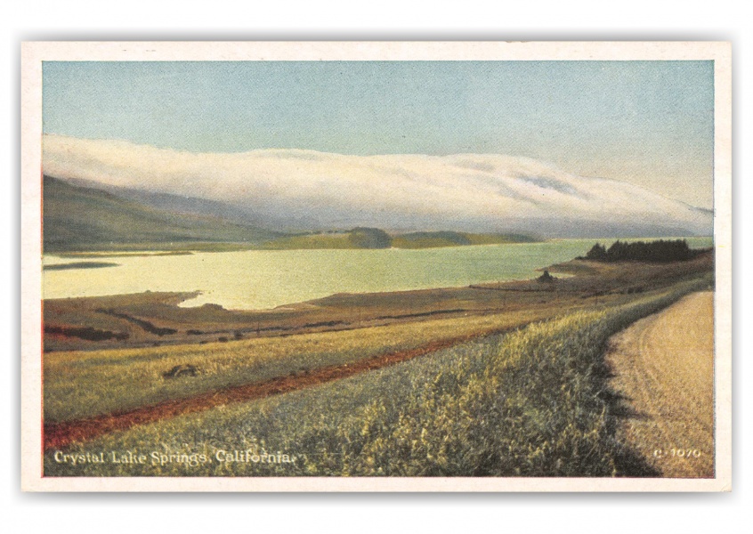 Crystal Lake Springs, California, birds-eye view