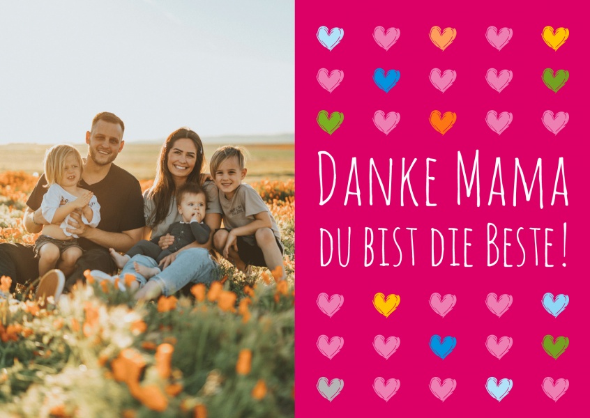 Danke Mama Du bist die Beste