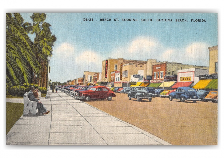 Daytona Beach, Florida, Beach Street looking South