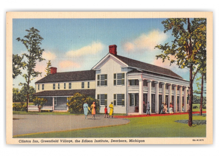 Dearborn, Michigan, Clinton Inn, Greenfield Village