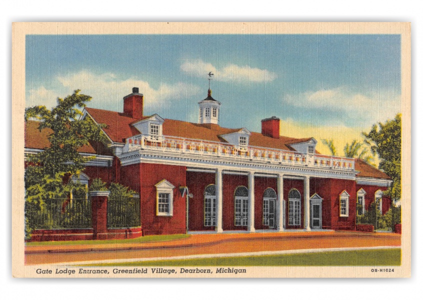 Dearborn, Michigan, Gate Lodge Entrance