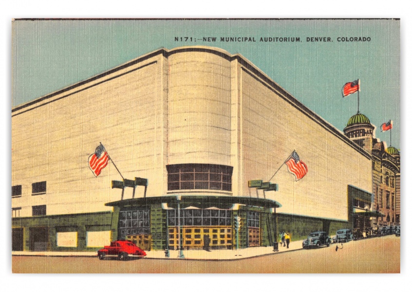 Denver, Colorado, New Municipal Auditorium