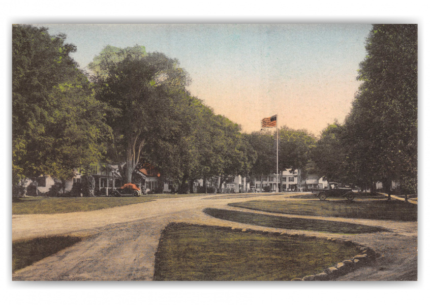 Dorset, Vermont, Church Street looking East