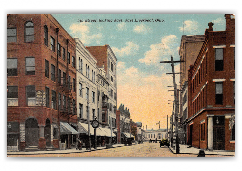 East Liverpool, Ohio, 5th Street looking east