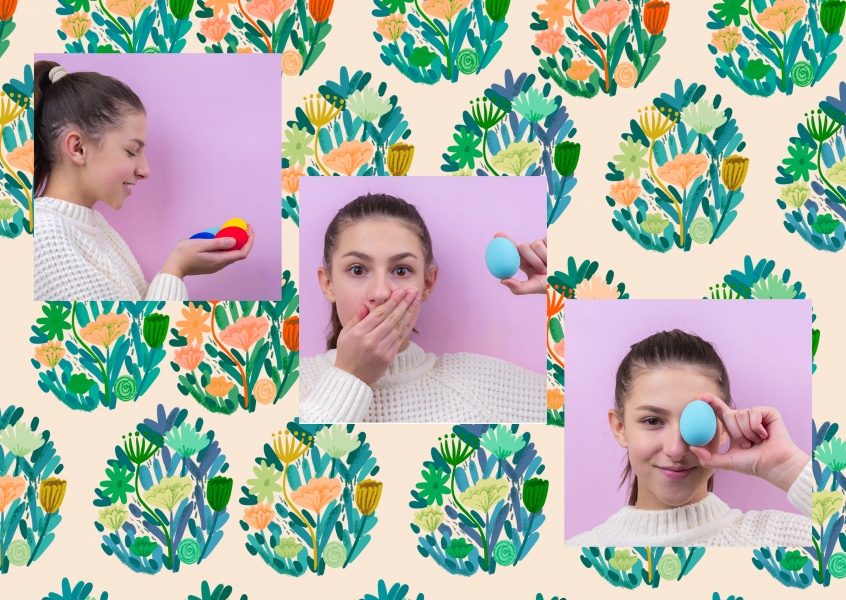 Easter pattern - Anna Grimal