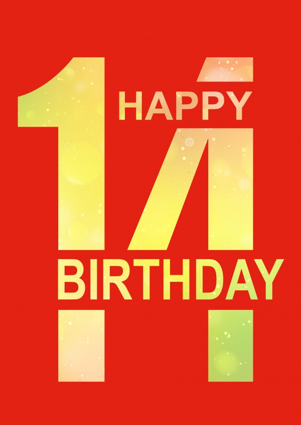 rote postkarte design happy birthday 14