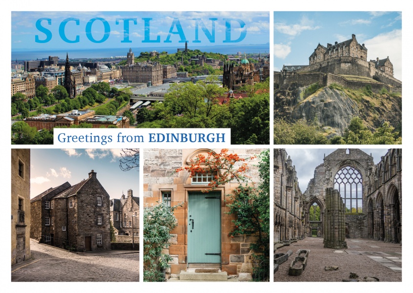 Photo Edinburgh collage