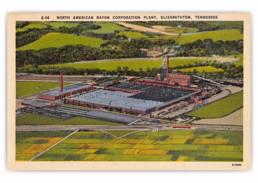 Elizabethton, Tennessee, North American Rayon Corporation Plant