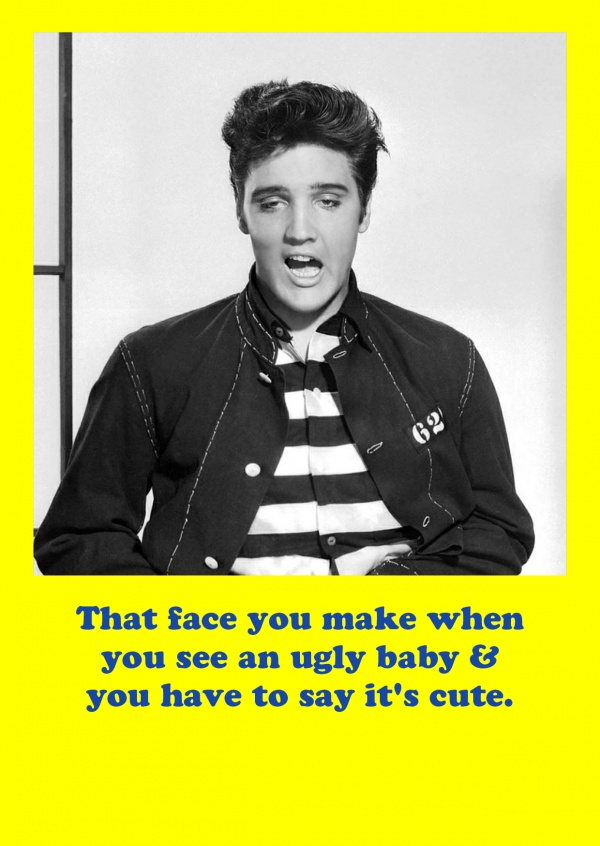 Foto van Elvis Presley meme Baby