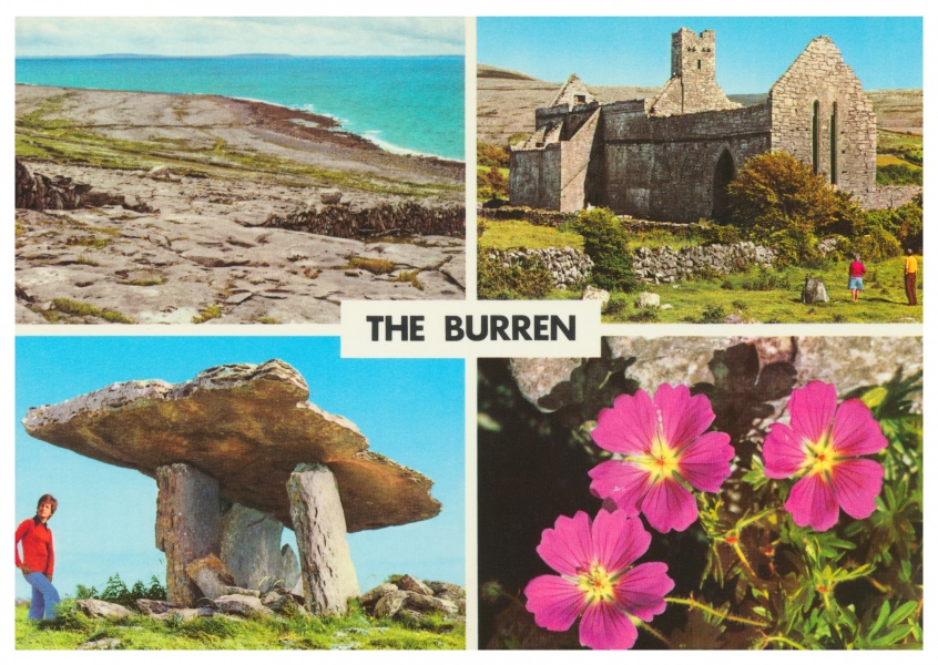 O John Hinde Arquivo de fotos de Burren