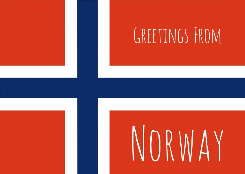 gráfico bandeira Norwegen