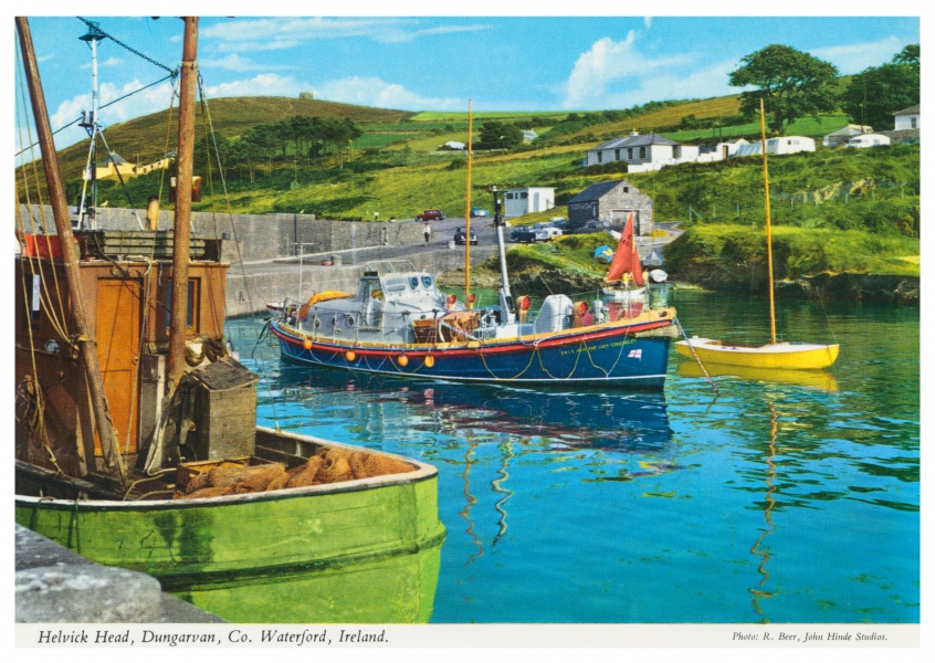 John Hinde photo d'Archive Helvick Tête, Dungarvan