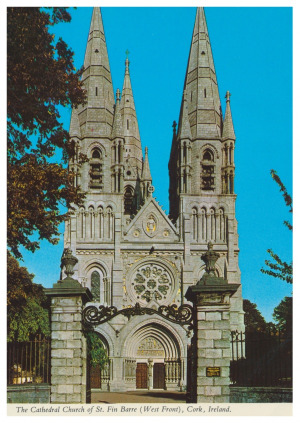 John Hinde photo d'Archive Église Cathédrale de Saint-Finn Barre
