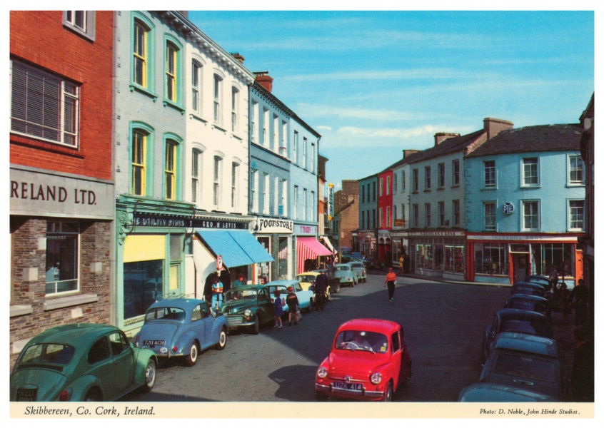 John Hinde photo d'Archive Skibbereen, Co. Cork, Irlande