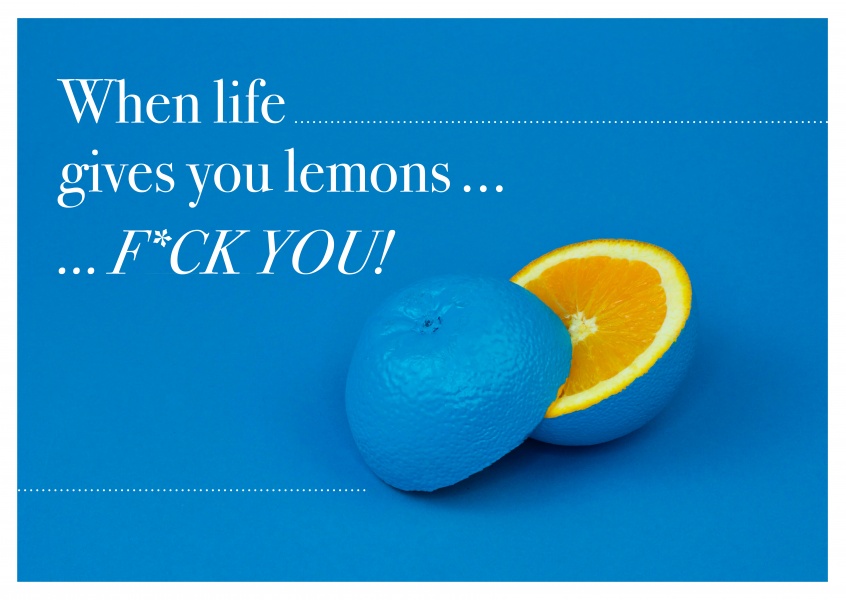 When Life Gives You Lemons Vraies Cartes Postales En Ligne