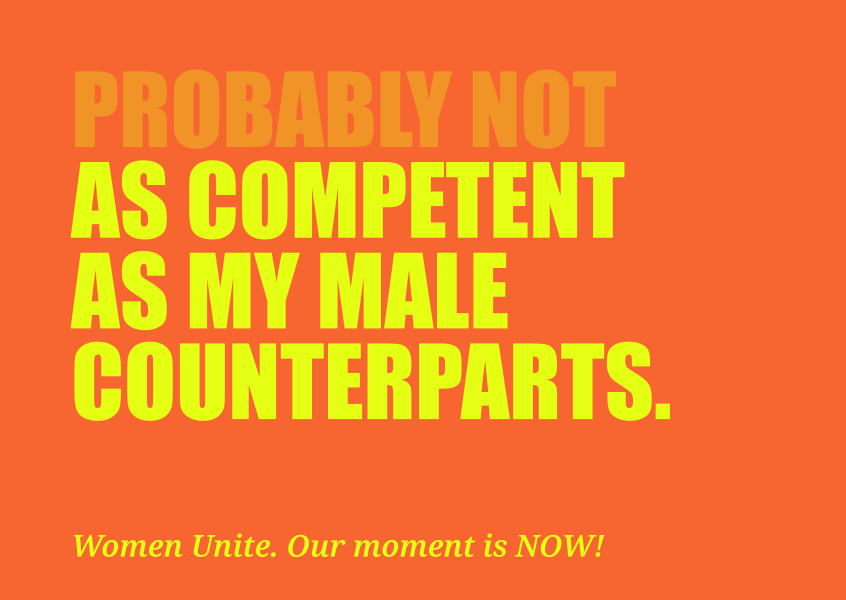 As competent as my male counterparts