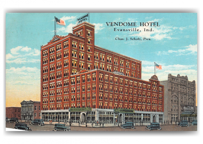 Evansville, Indiana,, Vendome Hotel