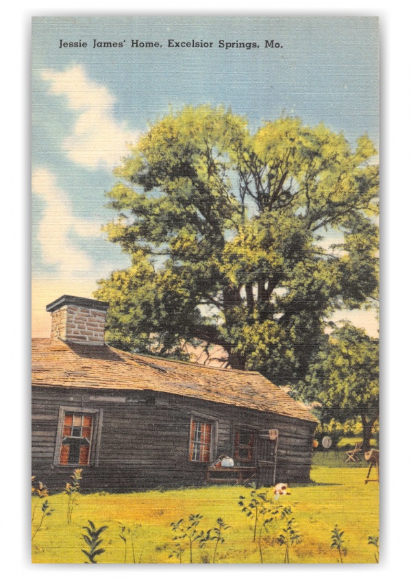 Excelsior Springs, Missouri, Jessie James' Home