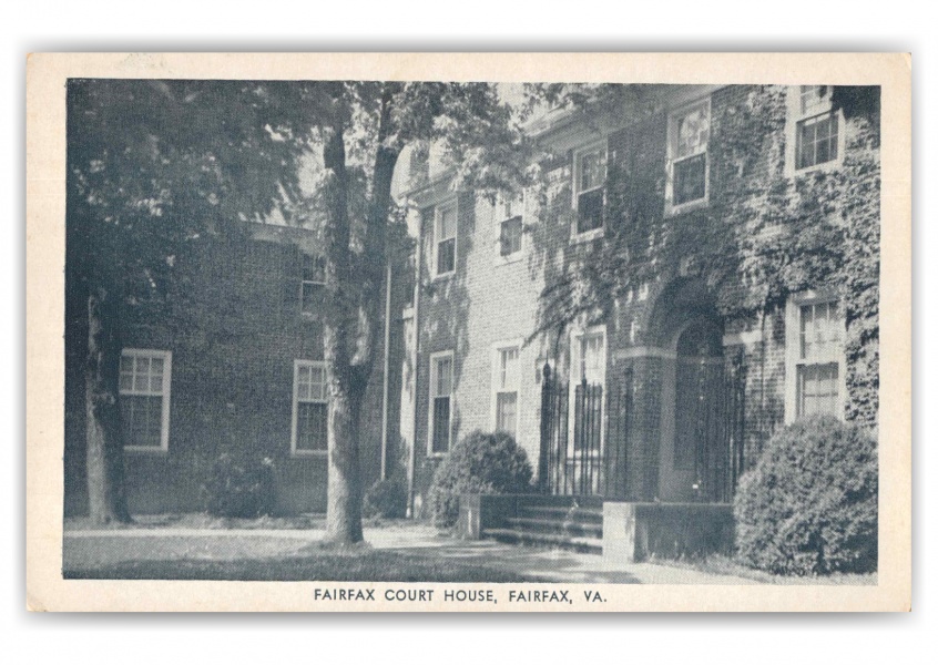 Fairfax Virginia Fairfax Court House