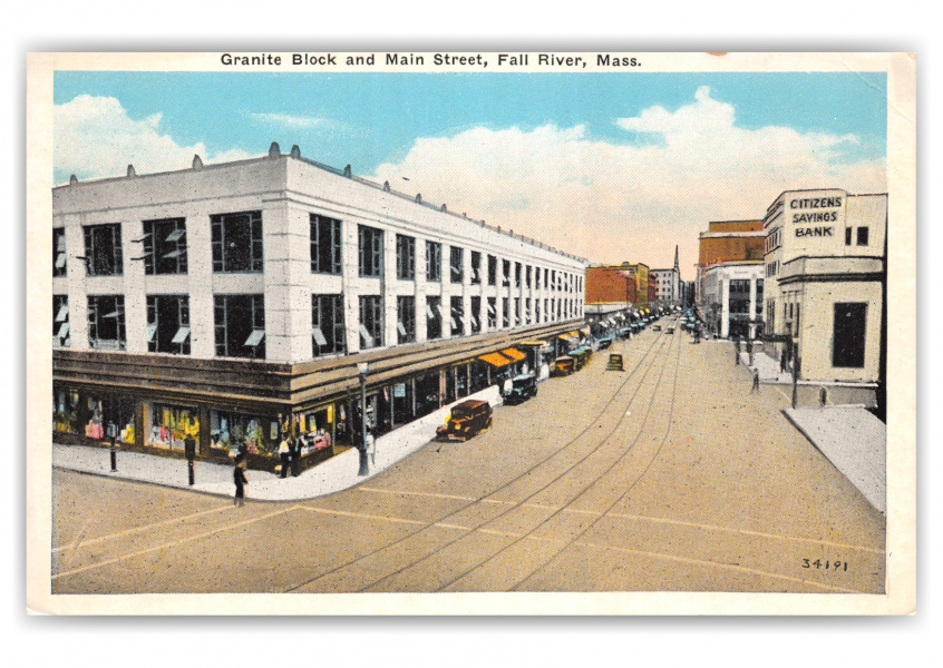 Fall River, Massachusetts, Granite Block and Main Street