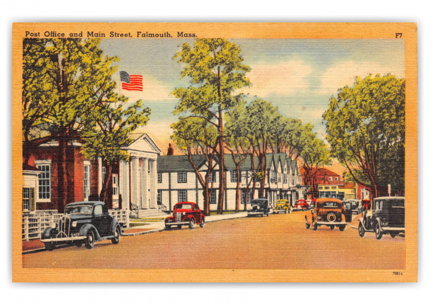 Falmouth, Massachusetts, Post Office and Main Street